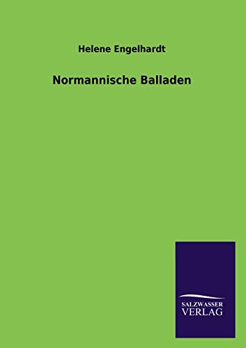 9783846037393: Normannische Balladen
