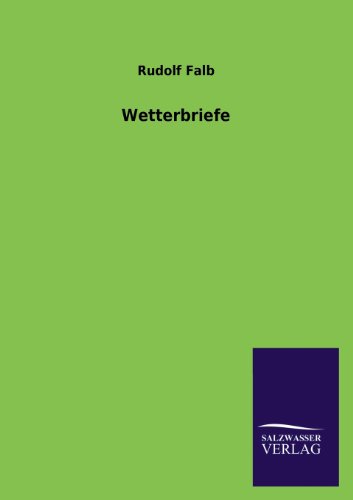 Imagen de archivo de Wetterbriefe (German Edition) a la venta por Lucky's Textbooks