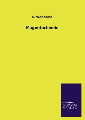 Imagen de archivo de Magnetochemie (German Edition) a la venta por Lucky's Textbooks