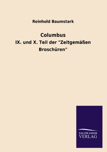 9783846042496: Columbus (German Edition)