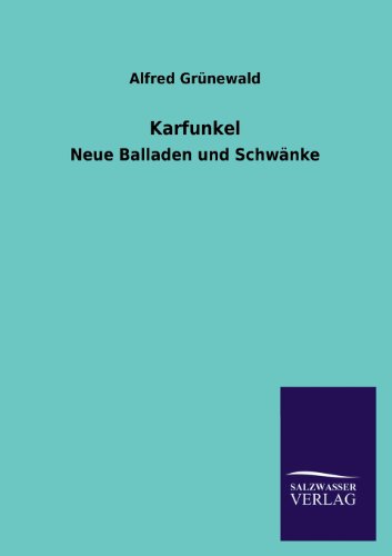 9783846043653: Karfunkel (German Edition)