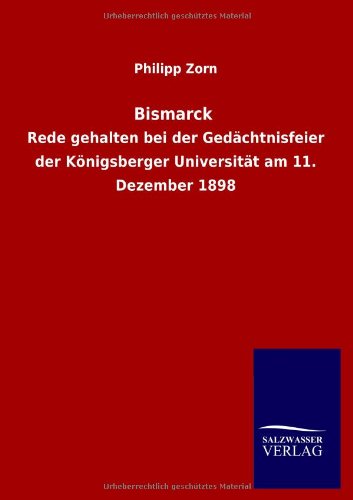 Imagen de archivo de Bismarck a la venta por Ria Christie Collections