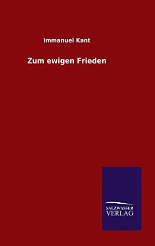 9783846061466: Zum ewigen Frieden