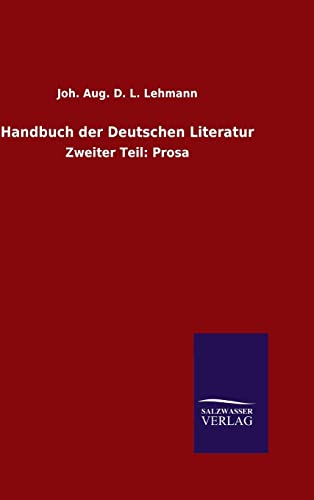 Stock image for Handbuch der Deutschen Literatur (German Edition) for sale by Lucky's Textbooks