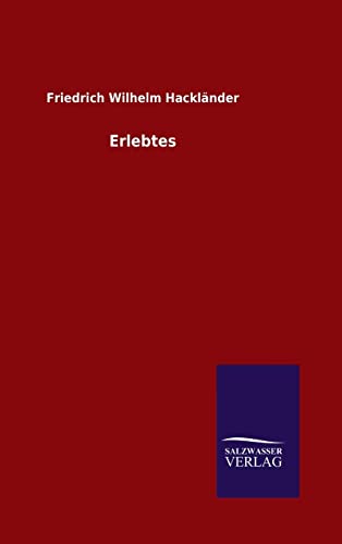 9783846063354: Erlebtes (German Edition)