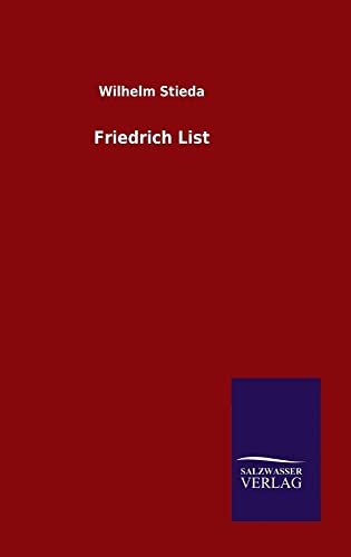 9783846078471: Friedrich List