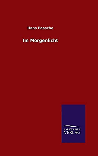 9783846083369: Im Morgenlicht