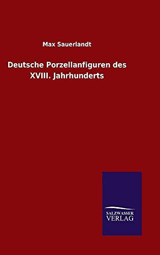 9783846089705: Deutsche Porzellanfiguren des XVIII. Jahrhunderts