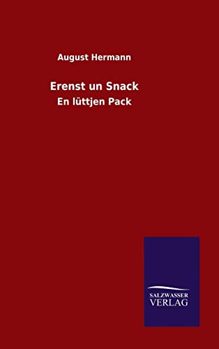 9783846089835: Erenst un Snack: En lttjen Pack