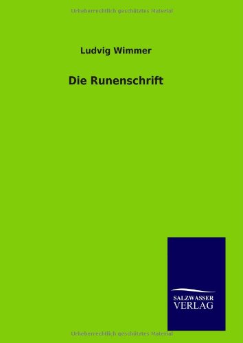 Stock image for Die Runenschrift for sale by Buchpark