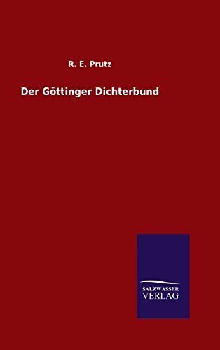 9783846096390: Der Gttinger Dichterbund