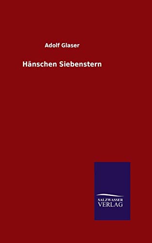 9783846098578: Hnschen Siebenstern (German Edition)