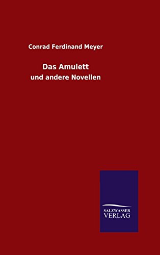 9783846099209: Das Amulett: und andere Novellen