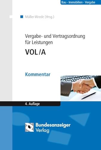 9783846201077: Vergabe- und Vertragsordnung fr Leistungen - VOL/A