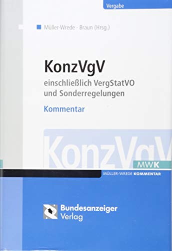 9783846205235: KonzVgV - Kommentar