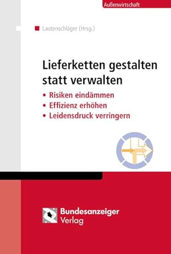 Imagen de archivo de Lieferketten gestalten statt verwalten: Risiken eindmmen - Effizienz erhhen - Leidensdruck verringern a la venta por medimops