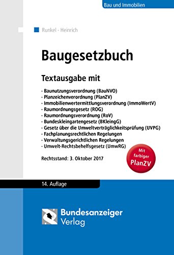 Imagen de archivo de Baugesetzbuch: Textausgabe a la venta por medimops