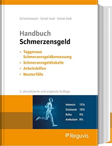 9783846211540: Handbuch Schmerzensgeld: Taggenaue Schmerzensgeldbemessung - Schmerzensgeldtabelle - Arbeitshilfen - Musterflle