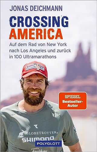 Stock image for Crossing America: Auf dem Rad von New York nach Los Angeles und zurck in 100 Ultramarathons for sale by Revaluation Books