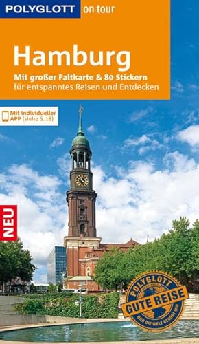 POLYGLOTT on tour Reiseführer Hamburg Mit großer Faltkarte und 80 Stickern - Frey, Elke