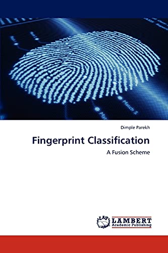 Imagen de archivo de Fingerprint Classification a la venta por Chiron Media