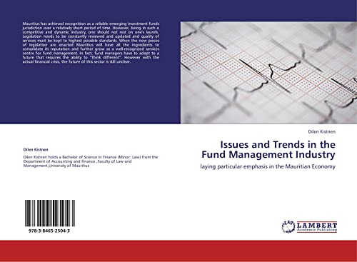 9783846525043: Issues and Trends in the Fund Management Industry: laying particular emphasis in the Mauritian Economy