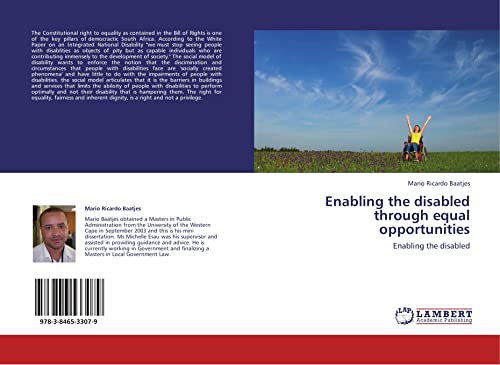 9783846533079: Enabling the disabled through equal opportunities: Enabling the disabled