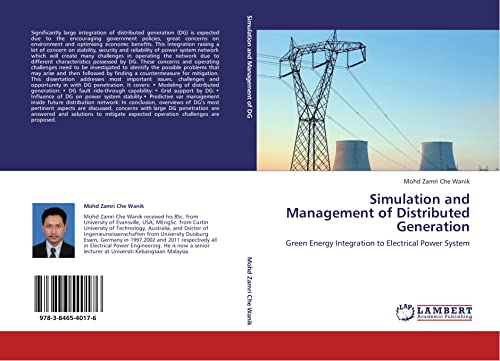 9783846540176: Simulation and Management of Distributed Generation: Green Energy Integration to Electrical Power System