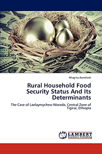9783846544532: Rural Household Food Security Status And Its Determinants: The Case of Laelaymychew Woreda, Central Zone of Tigirai, Ethiopia
