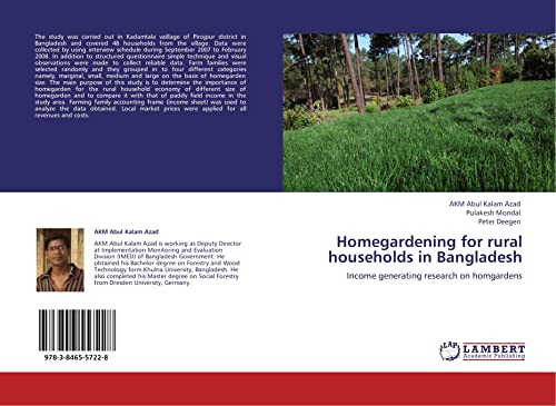 Stock image for Homegardening For Rural Households In Bangladesh: Income Generating Research On Homgardens for sale by Revaluation Books