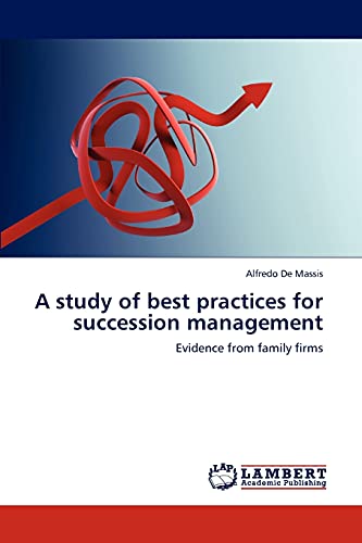 9783846595862: A study of best practices for succession management: Evidence from family firms