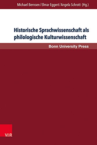Stock image for Historische Sprachwissenschaft als philologische Kulturwissenschaft. for sale by SKULIMA Wiss. Versandbuchhandlung