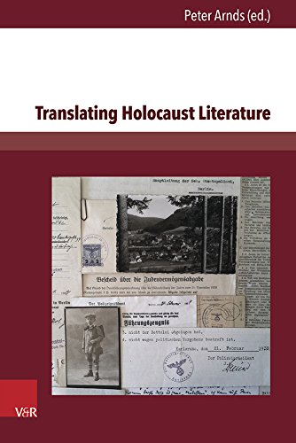 Beispielbild fr Translating Holocaust Literature. zum Verkauf von SKULIMA Wiss. Versandbuchhandlung