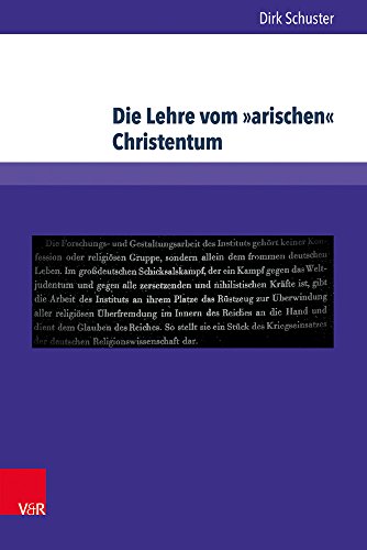Die Lehre vom arischen Christentum (Hardcover) - Dirk Schuster