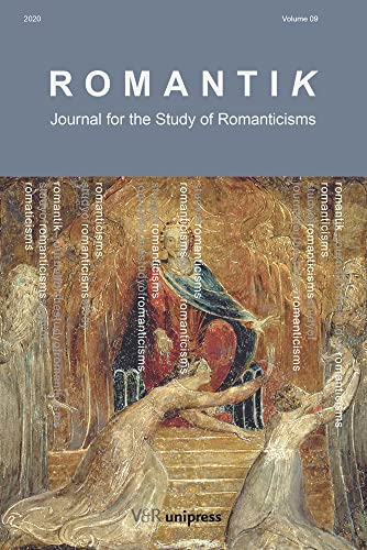 Beispielbild fr Romantik 2020: Journal for the Study of Romanticisms (Romantik - Heft 009) (Romantik: Journal for the Study of Romanticisms) zum Verkauf von Chiron Media