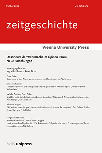 Stock image for Deserteure Der Wehrmacht Im Alpinen Raum : Neue Forschungen -Language: german for sale by GreatBookPrices