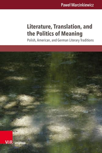 Stock image for Literature, Translation, and the Politics of Meaning for sale by Blackwell's