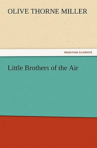 9783847220312: Little Brothers of the Air