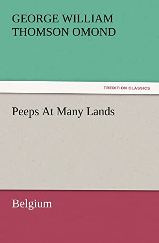 Imagen de archivo de Peeps at Many Lands: Belgium a la venta por Lucky's Textbooks