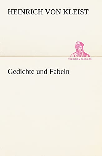 Stock image for Gedichte Und Fabeln (German Edition) for sale by Lucky's Textbooks