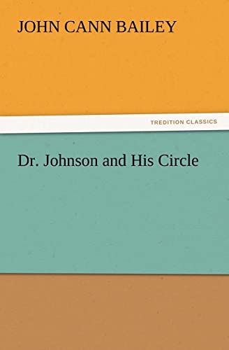 Stock image for Dr. Johnson and His Circle for sale by Lucky's Textbooks