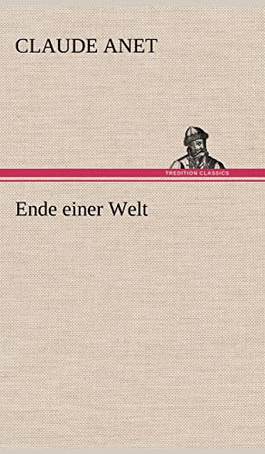 9783847242383: Ende Einer Welt