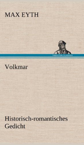 9783847247982: Volkmar: Historisch-romantisches Gedicht.
