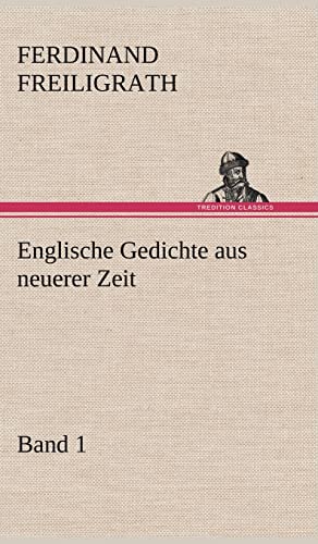 Imagen de archivo de Englische Gedichte Aus Neuerer Zeit 1 a la venta por Reuseabook