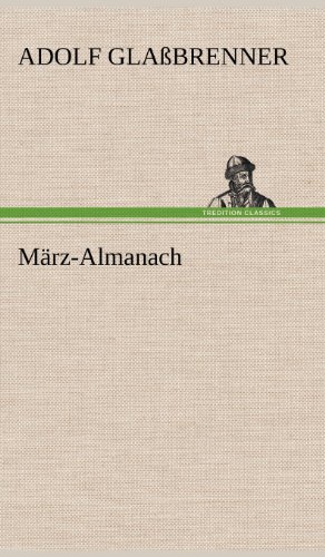 Beispielbild fr Marz-Almanach (German Edition) zum Verkauf von Lucky's Textbooks