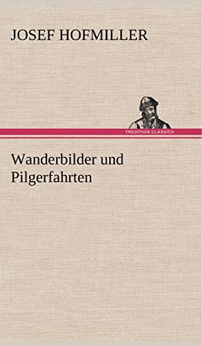 Stock image for Wanderbilder Und Pilgerfahrten (German Edition) for sale by MusicMagpie