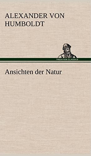 9783847252726: Ansichten Der Natur