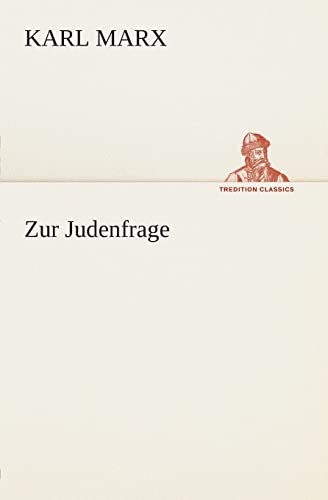 9783847270799: Zur Judenfrage