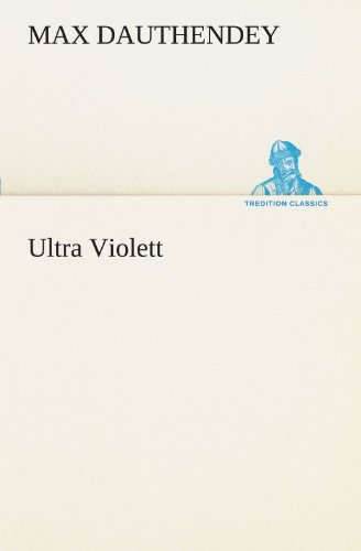 9783847299011: Ultra Violett (German Edition)