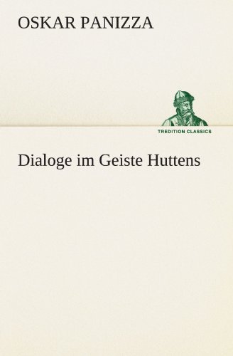9783847299332: Dialoge im Geiste Huttens